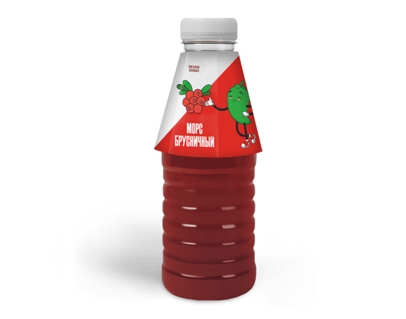 Морс Брусничный 0.5л