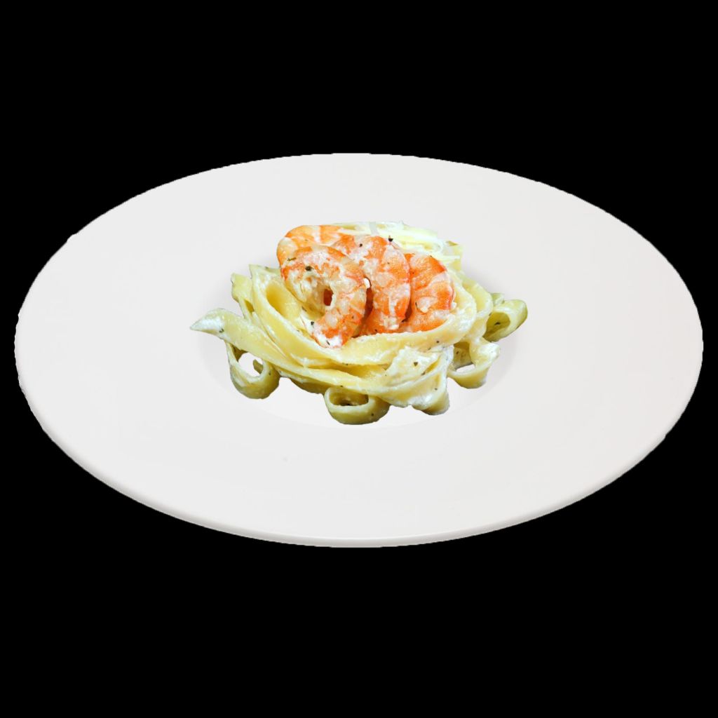 Паста с креветками