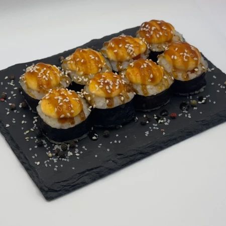 Запеченный с креветкой