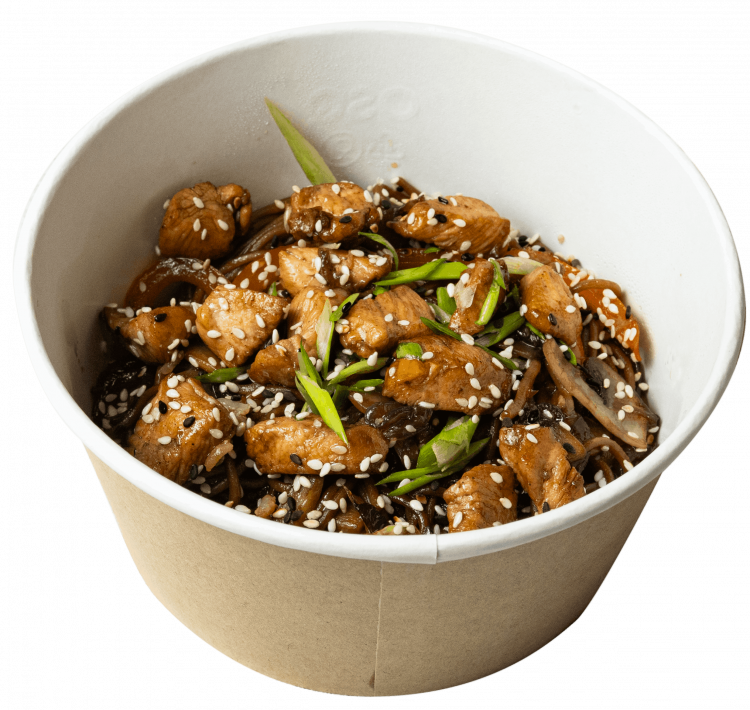 Лапша Соба с курицей