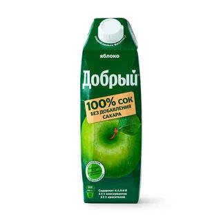 Сок Добрый 1л Яблоко
