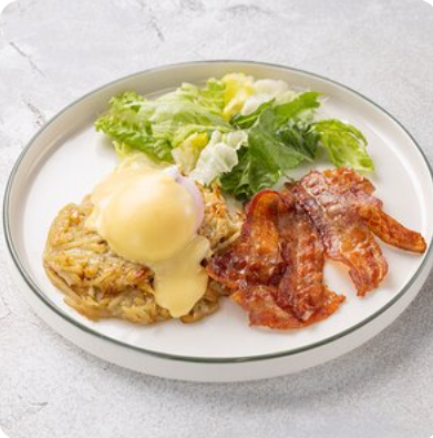 Драники с беконом