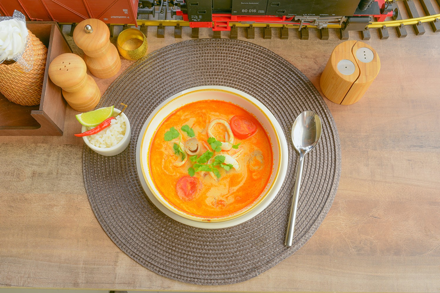 Тайский суп