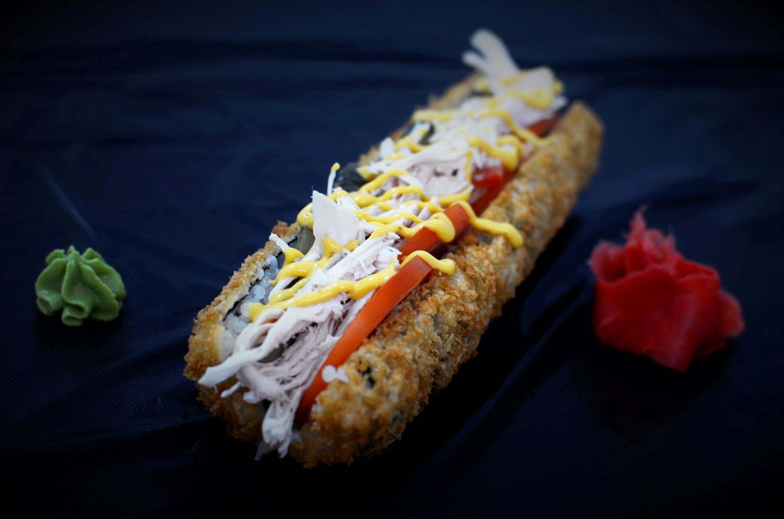 Хот-дог с курицей