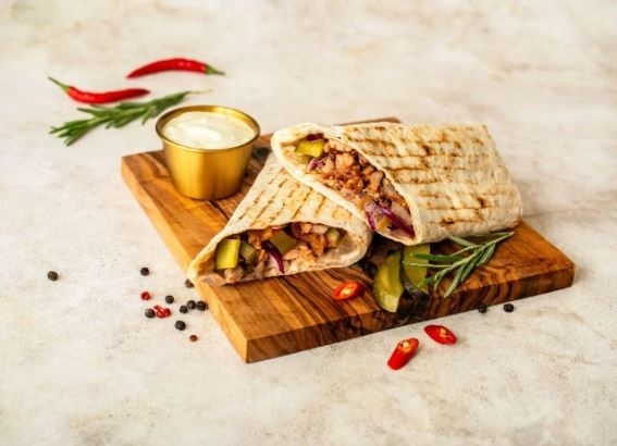 Шаурма из свиной шейки