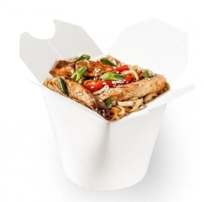 Вок Удон со свининой в Кисло-Сладком соусе