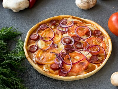 Пицца Охотничья премиум 23 см