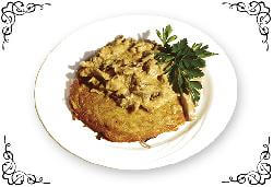 Мясное ассорти на картофельном дранике