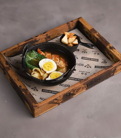 Суп Рамэн с курицей