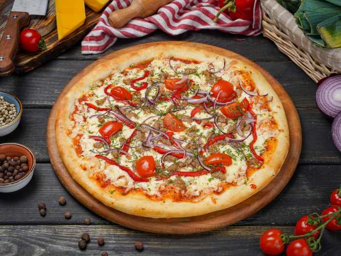 Пицца Деревенская