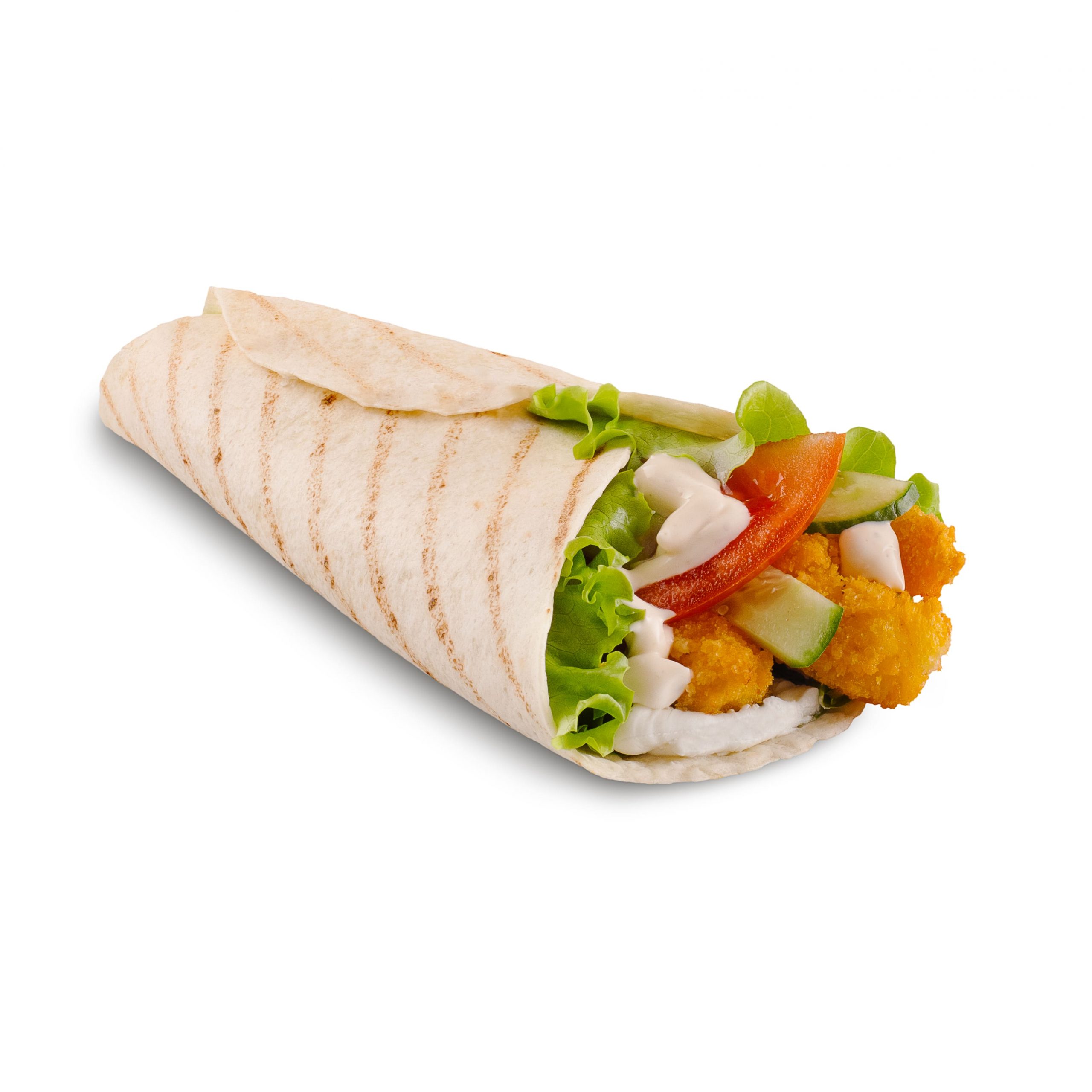 Тортилья с креветками