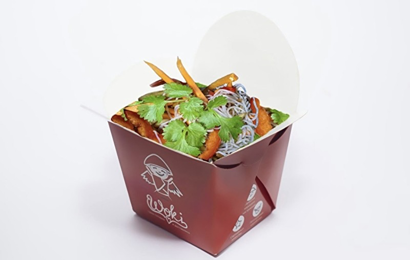 Салат китайский с фунчозой