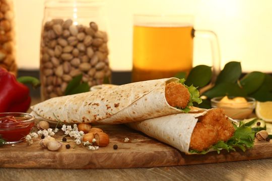 Буррито с курицей маленькая