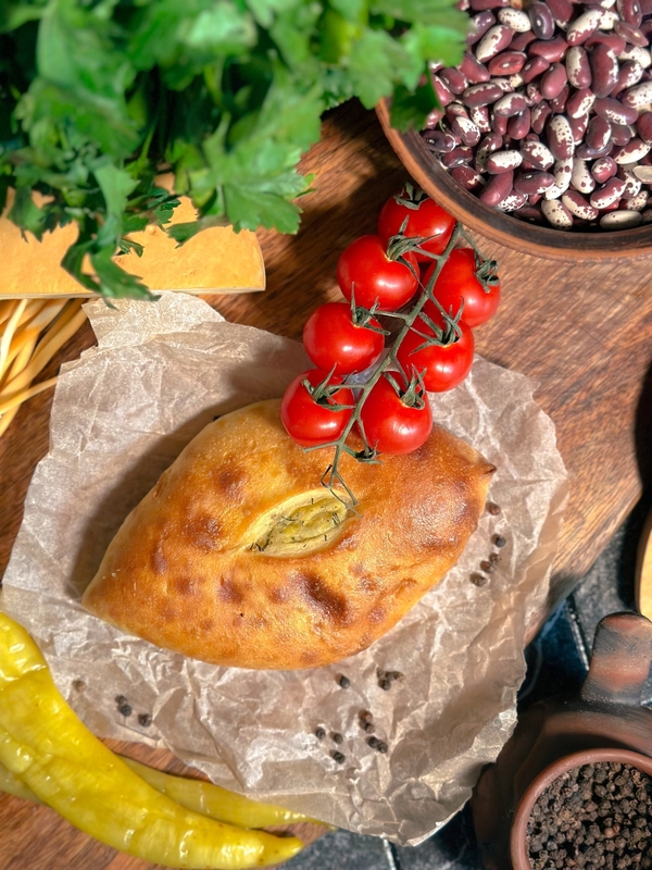 МИНИ лодочка с картошкой
