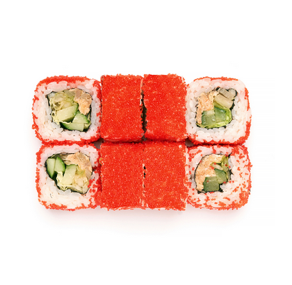 Лосось терияки с масаго