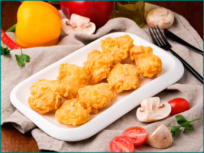 Кусочки курочки в панировке