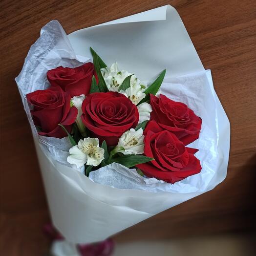 Букет "Классический" в белом