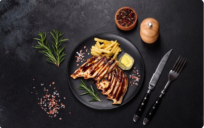 Ребрышки свиные BBQ (0,250 гр)