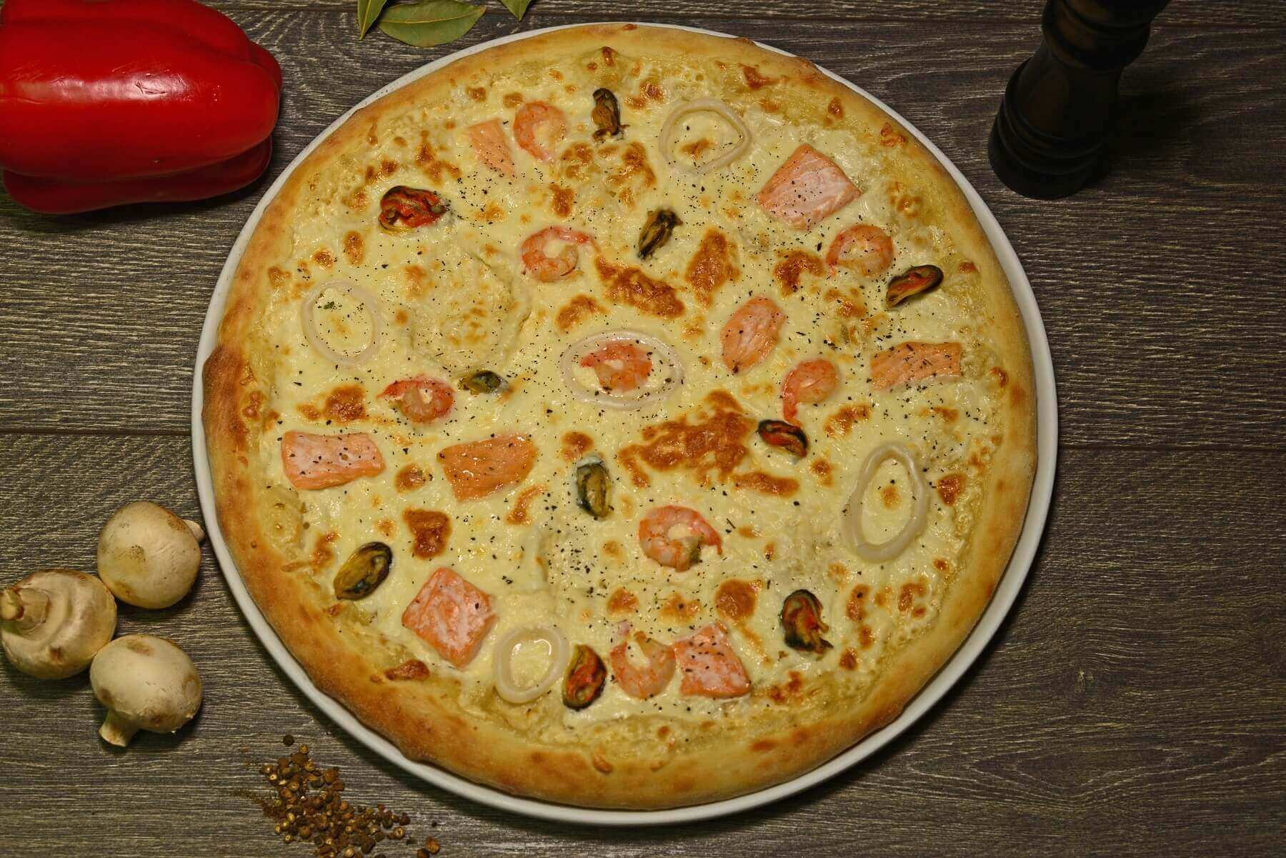 Пицца морская. 500гр.