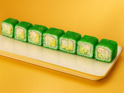 Ролл Калифорния с креветкой