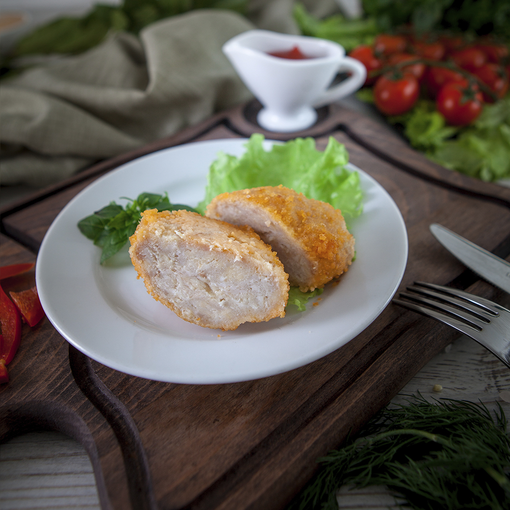 Куриная котлета с сыром