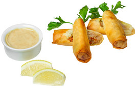 Рулетики с уткой