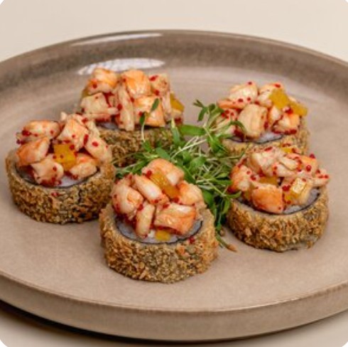 Темпура с креветкой