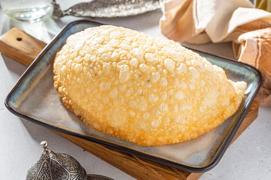 Чебурек с бараниной