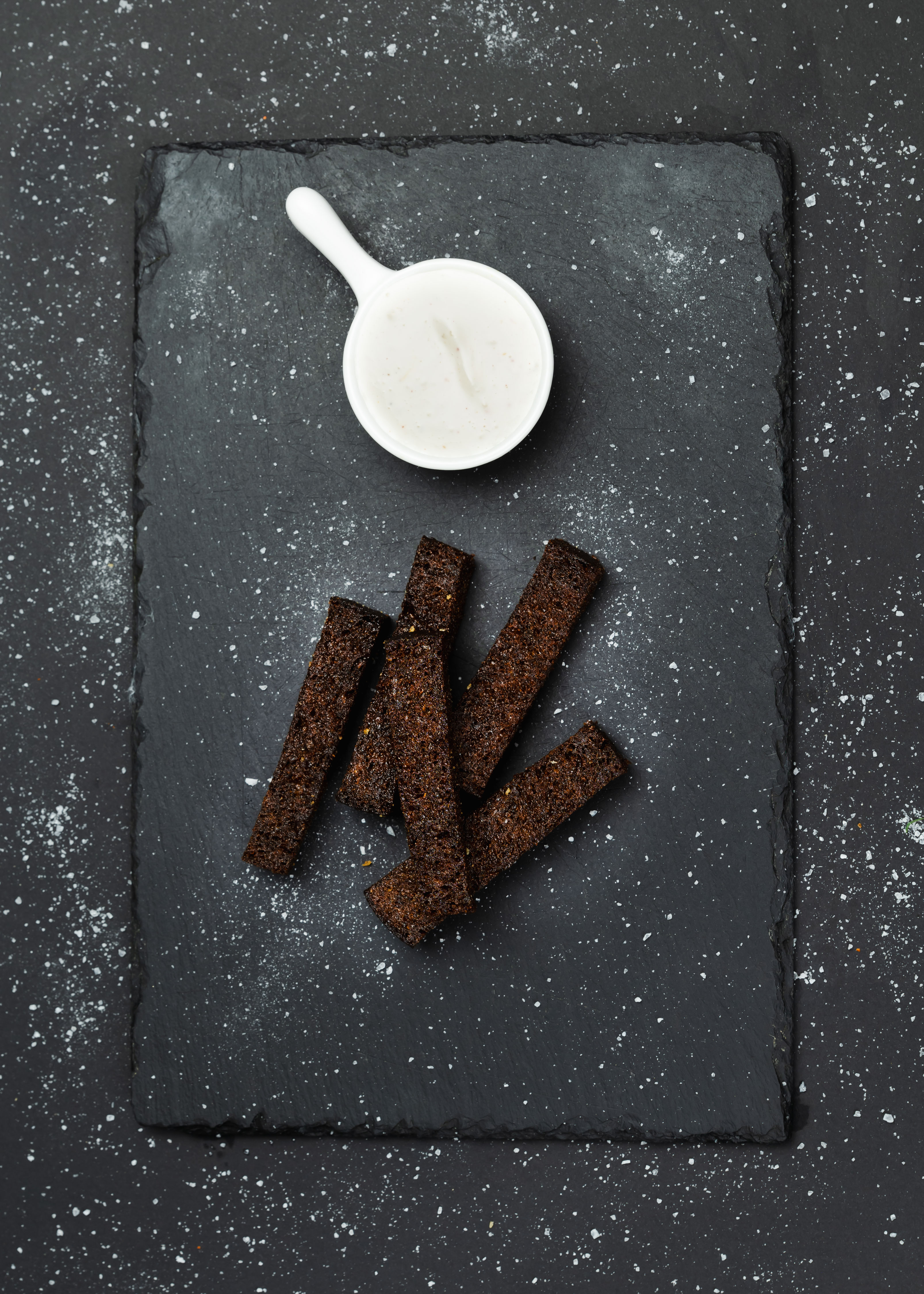 Гренки во фритюре 4 штуки