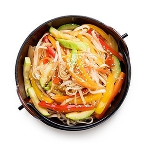 Удон с овощами