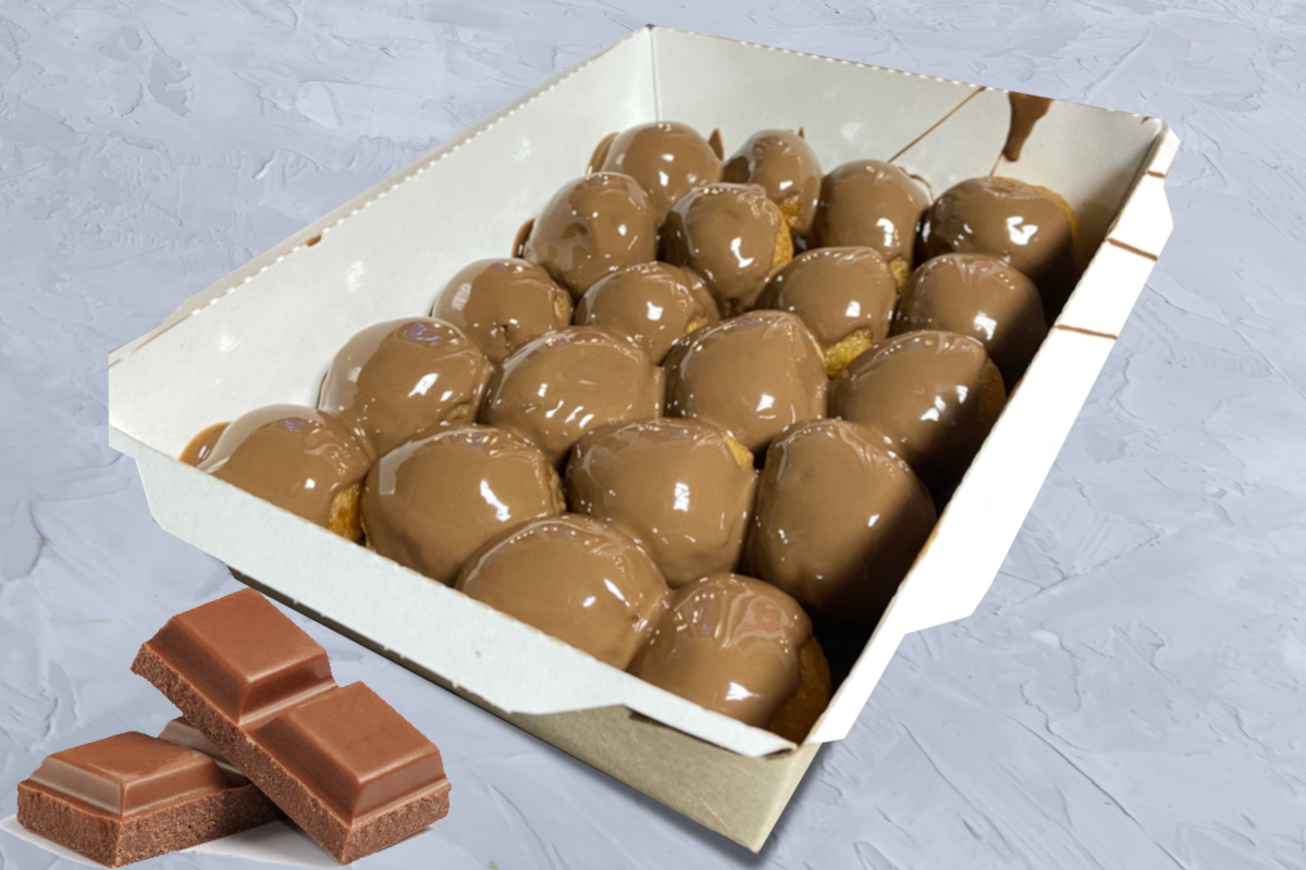 Локма в молочном шоколаде