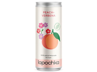 Лимонад Лапочка Персик-вербена