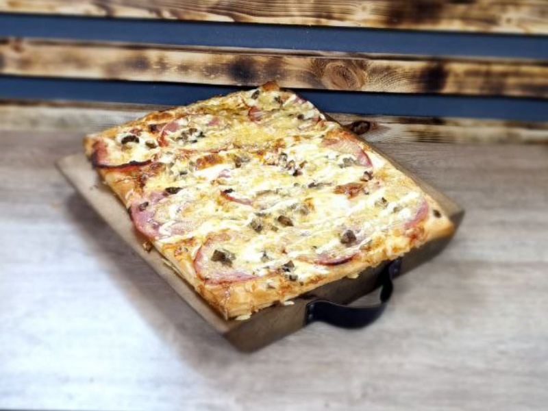 Фирменная ветчина с грибами