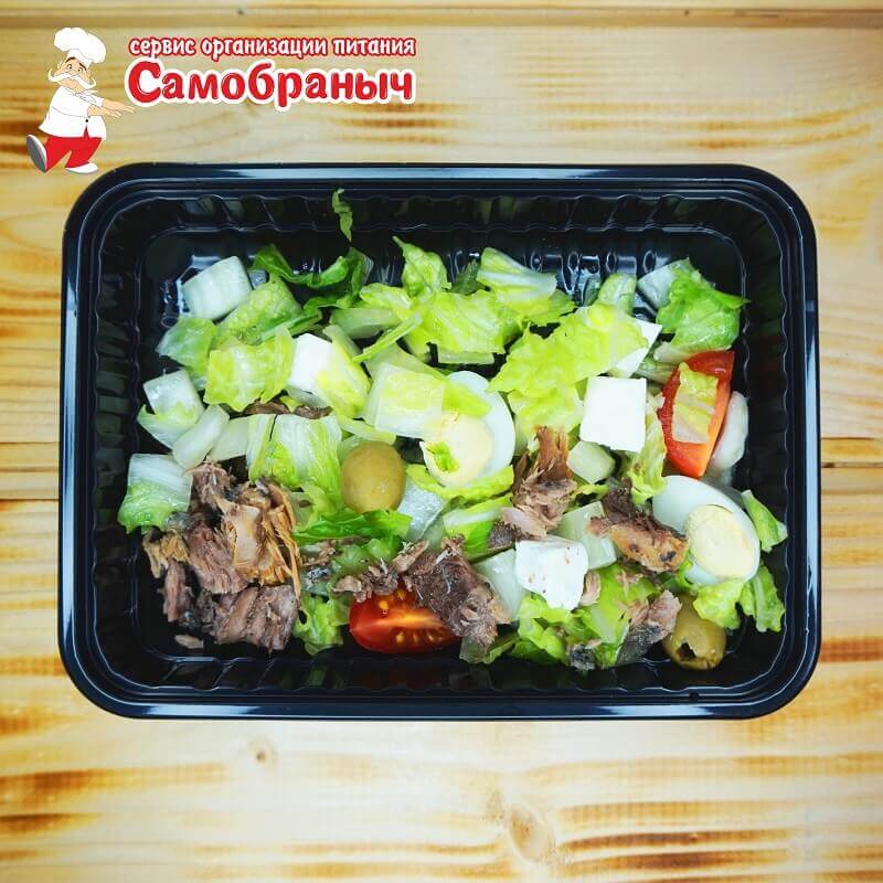 Салат Нисуаз с тунцом 110гр.