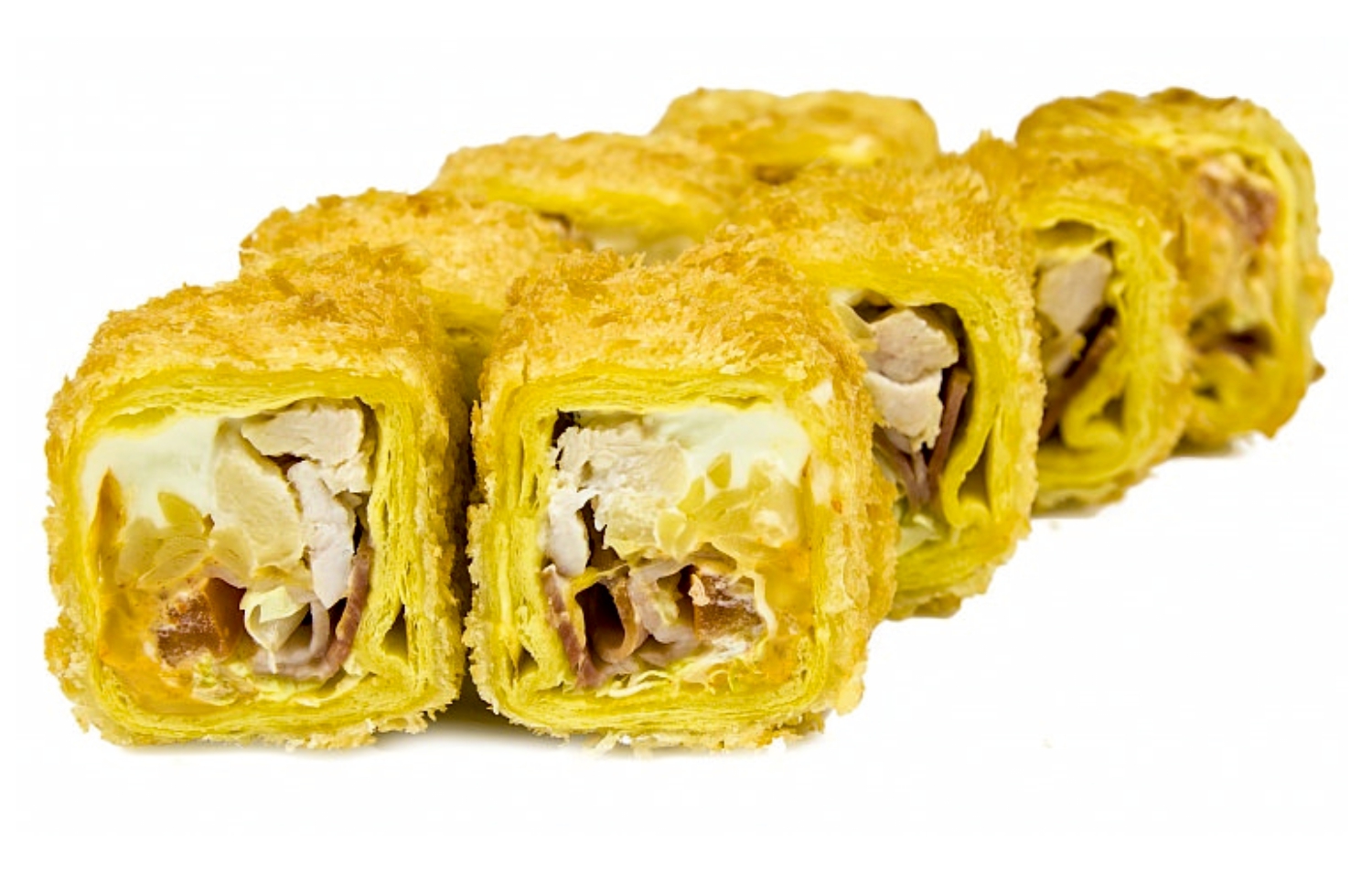 Тортилья Темпура с беконом и курицей