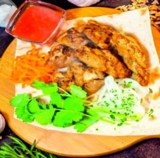 Бедро куриное на мангале
