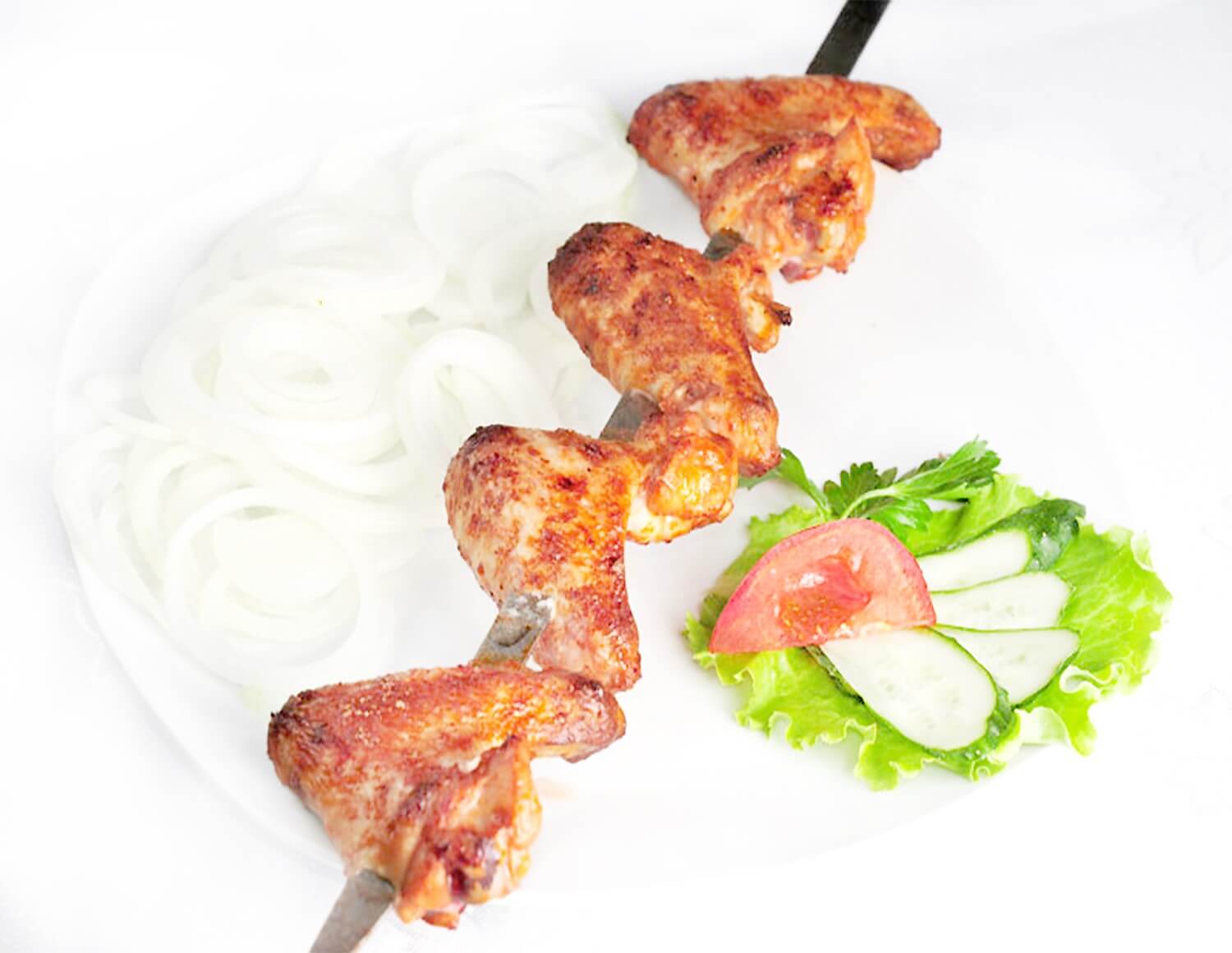 Шашлык из куриных крылышек