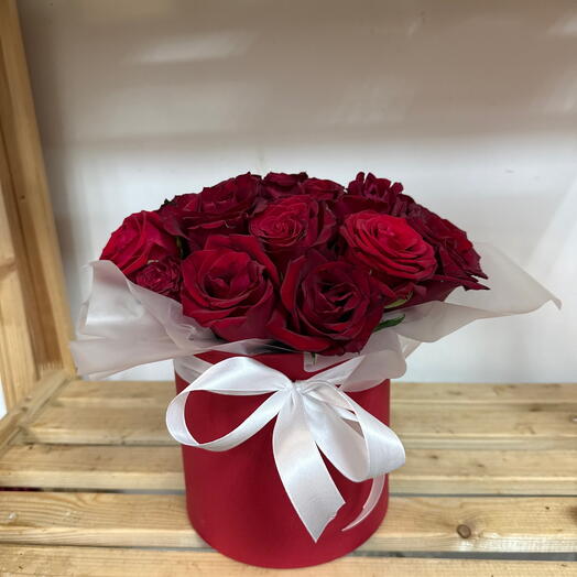 Роза в коробке