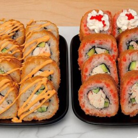 Сет Love в темпуре