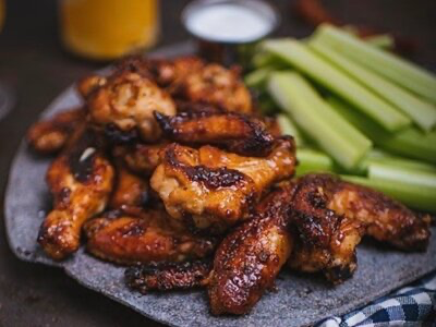 Шашлык из куриных крыльев