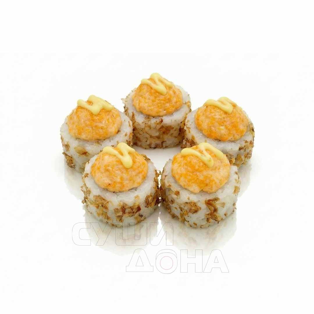 Ролл Запеченный Урамаки с курицей 5шт
