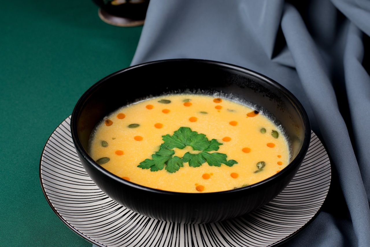 Суп-пюре из тыквы "Гогра"