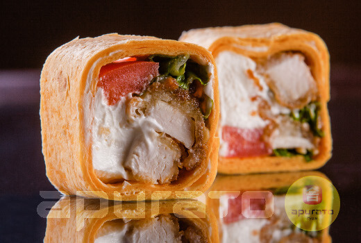 Тортилья с курицей