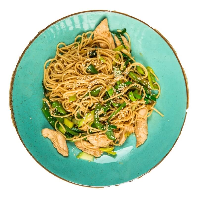 WOK с курицей
