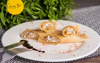 Блины с ветчиной и сыром 160 г