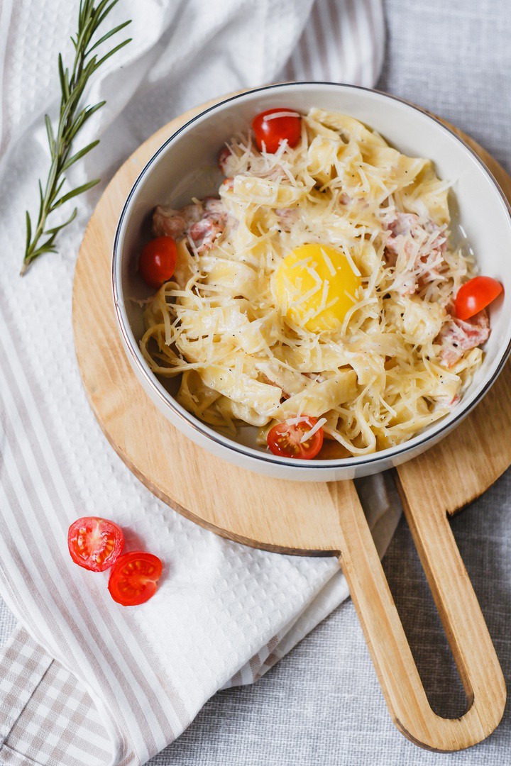 Паста Карбонара.