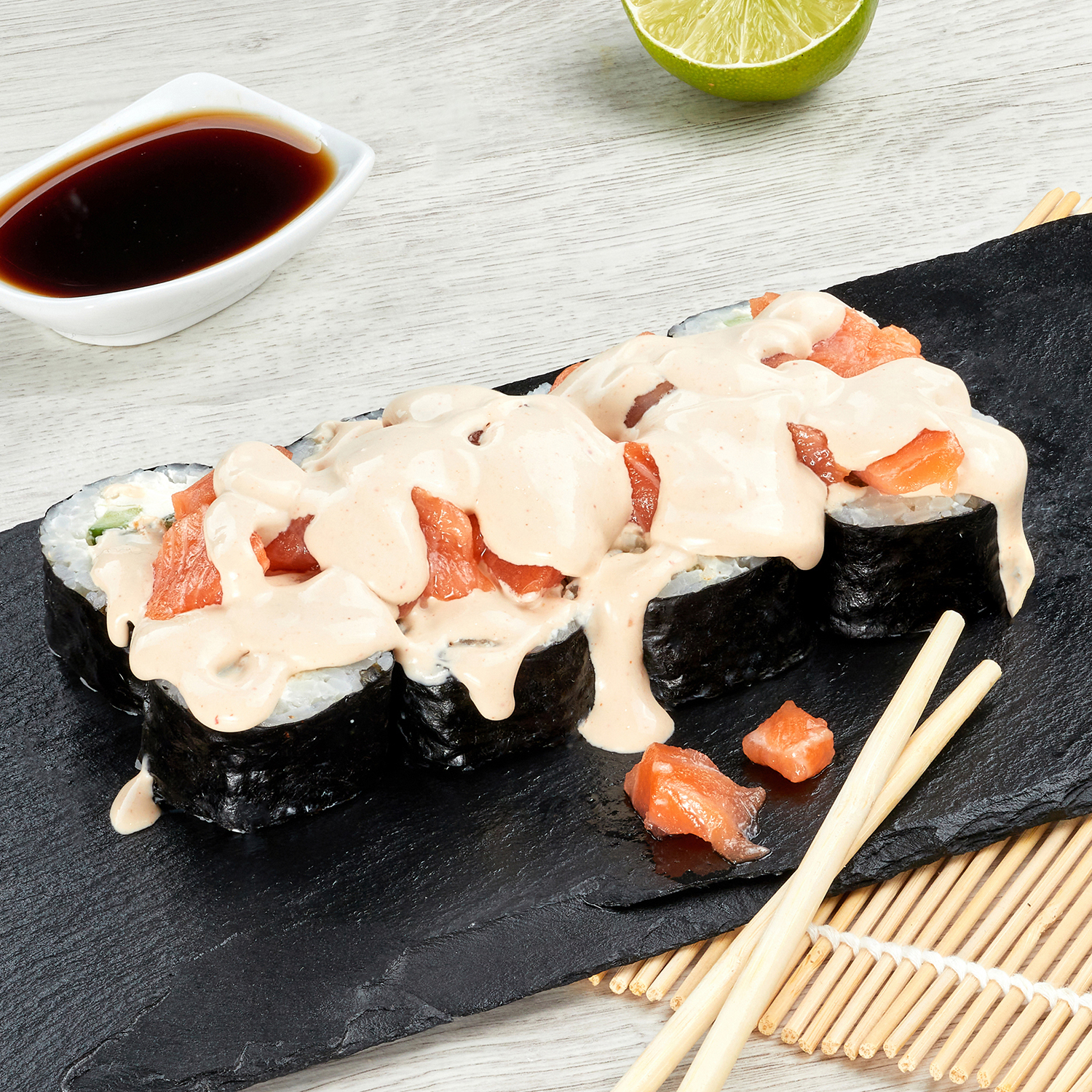 Сливочный с лососем