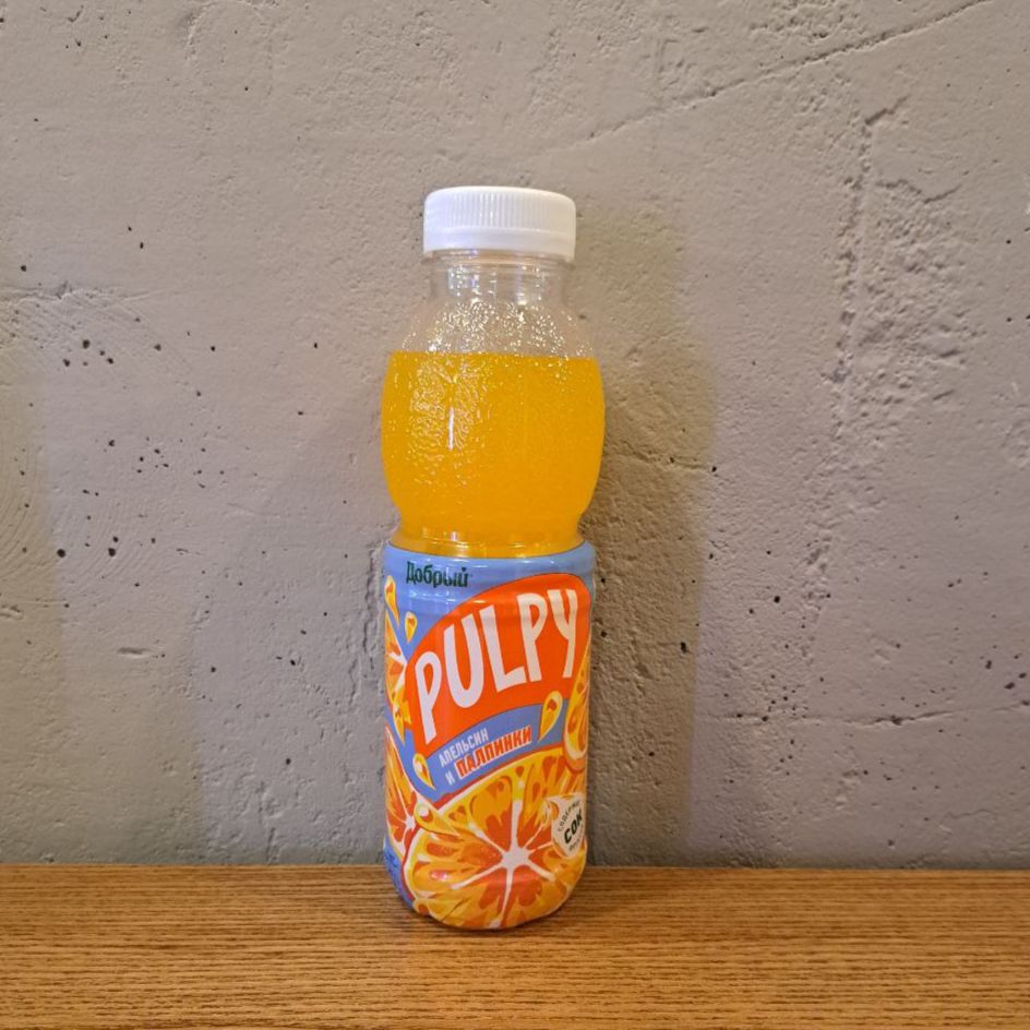 Палпи добрый апельсин 1л