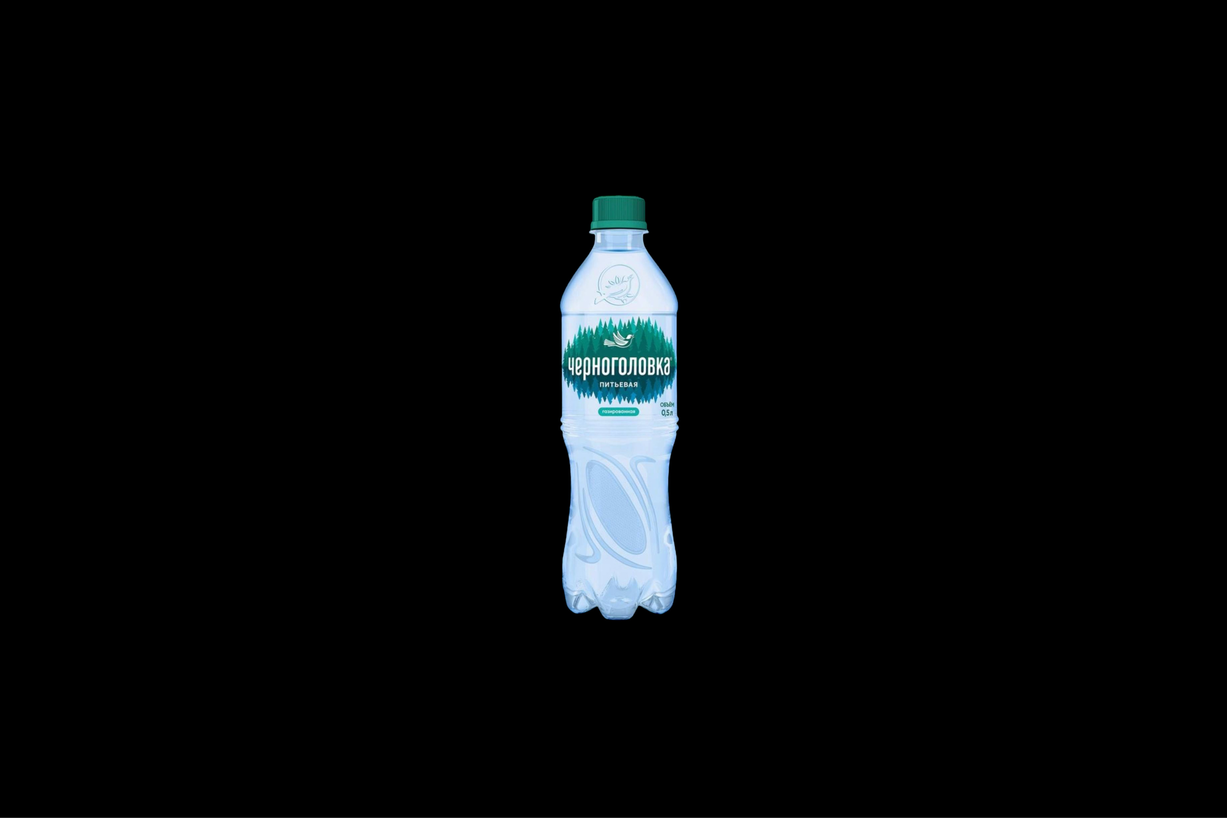Вода газированная Черноголовка 0,5л
