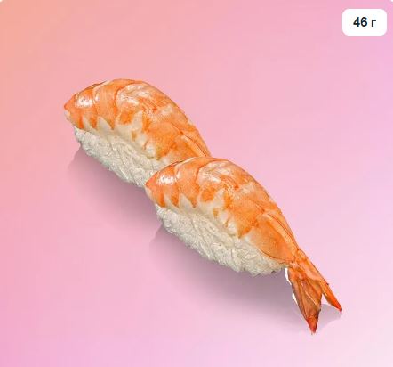 Суши с креветкой